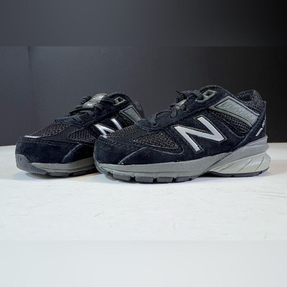 🆕New Balance 990 V5 Infant Sneakers — Size 5.5 US (Black) - Picture 6 of 14